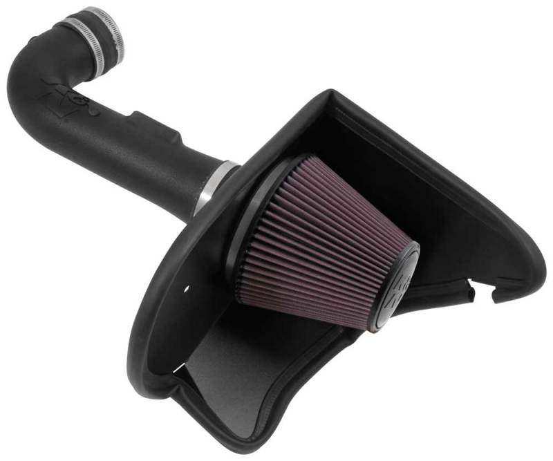 K&N Engineering 63-3094 Performance Cold Air Intake System for 2016-2023 Chevrolet Camaro V6-3.6L