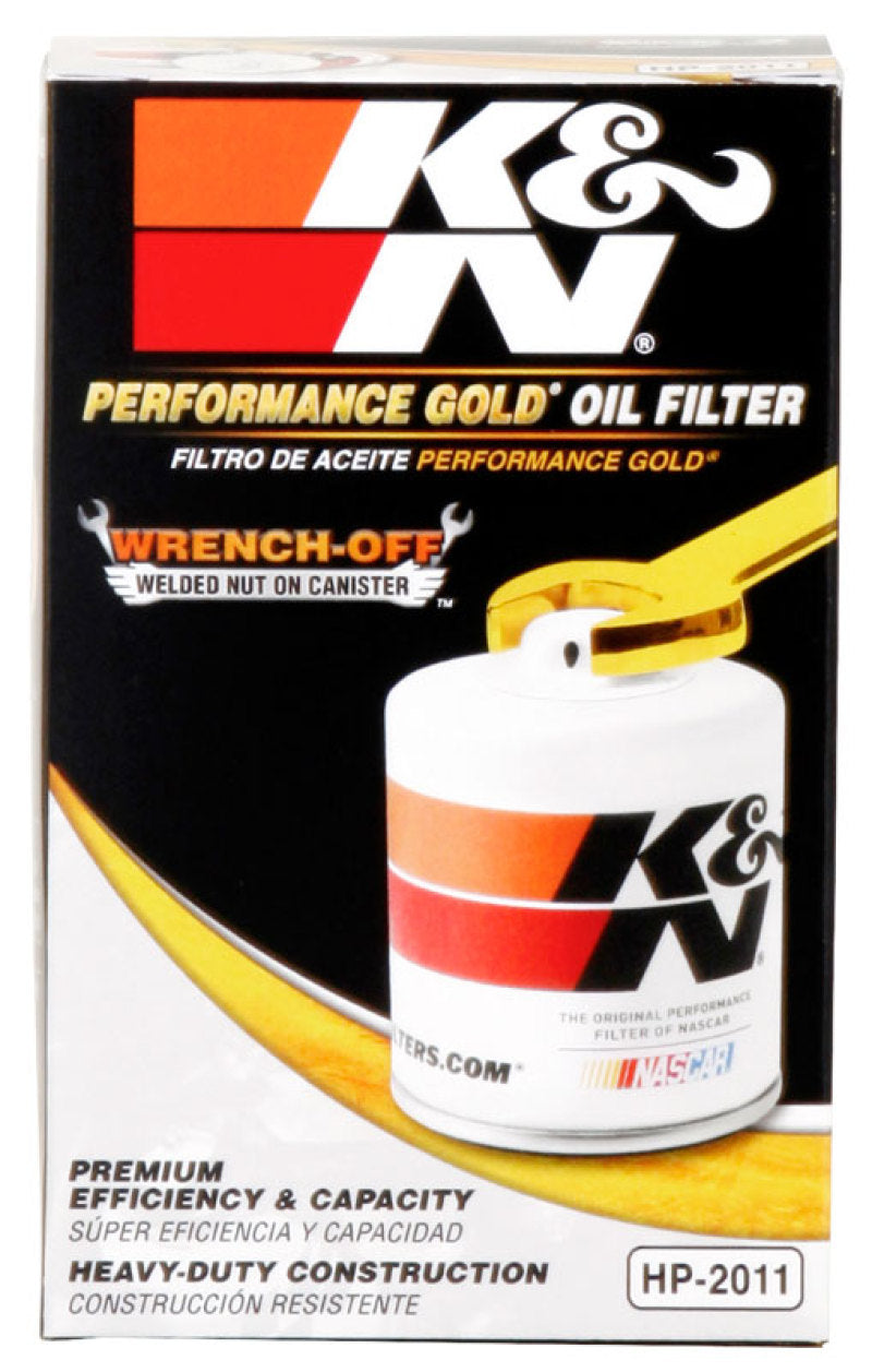 K&N Engineering HP-2011 Premium Oil Filter for Automotive Engines