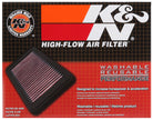K&N Engineering Part KA-6415 High-Flow Replacement Air Filter for Kawasaki KLE650 and Vulcan S Models