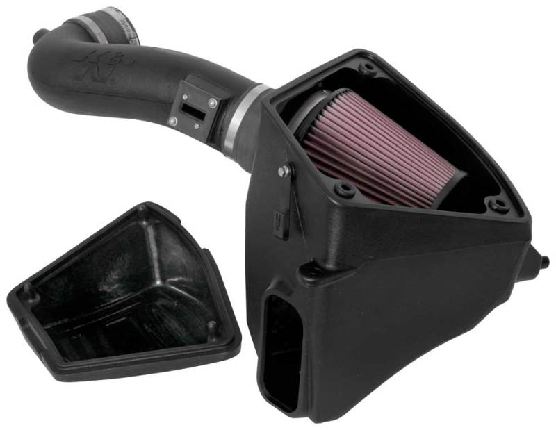 K&N Engineering 63-3109 Performance Cold Air Intake System for 2019 Chevrolet Silverado 1500 and GMC Sierra 1500 with V8-5.3/6.2L Engines
