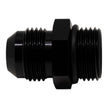 DeatschWerks 10AN ORB Male to 10AN Male Flare Adapter with O-Ring - Anodized Matte Black