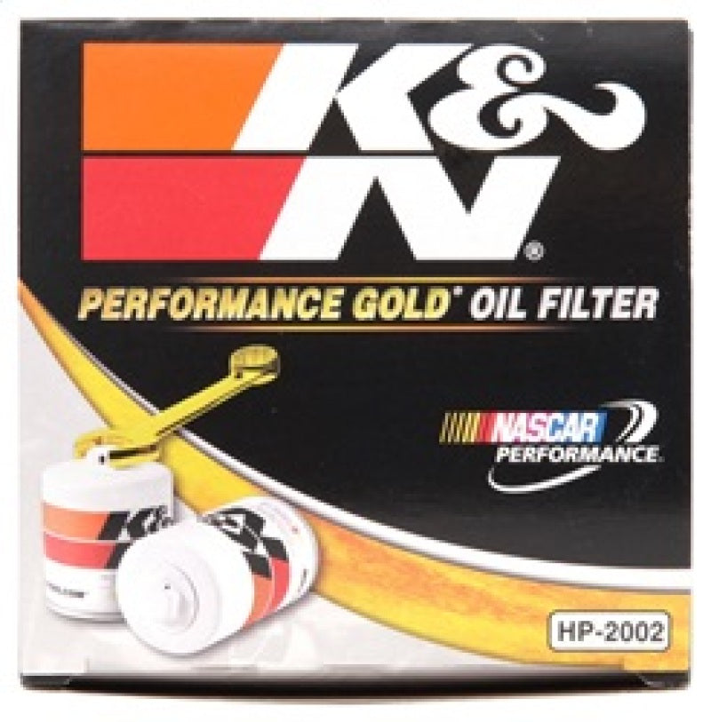 K&N Engineering HP-2002 Premium Oil Filter for Automotive Engines