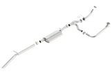 Borla High Clearance Climber Exhaust System for 2012-2015 Jeep Wrangler JKU 3.6L V6 with Dual Left Rear Exit - Part #140634