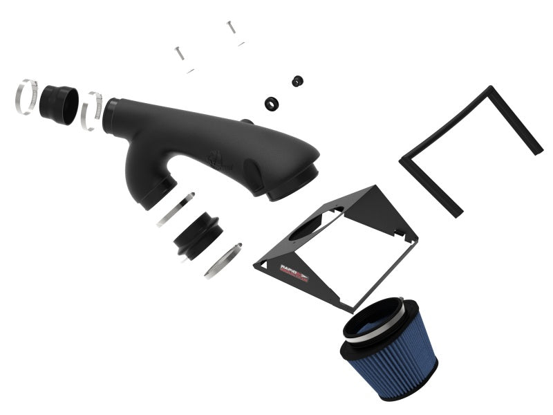 aFe Rapid Induction Cold Air Intake System with Pro 5R Filter for 2021+ Ford F-150 V6-3.5L by aFe Part 52-10010R