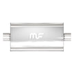 MagnaFlow Part 12579 Stainless Steel 5x11 Inch Oval Straight-Through Performance Muffler