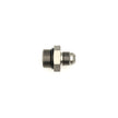 DeatschWerks 8AN ORB Male to 6AN Male Flare Adapter with O-Ring - Anodized Matte Black