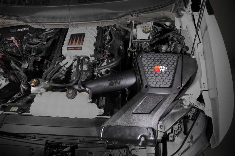 K&N Engineering 63-2624 Performance Cold Air Intake System for Ford F-150 Raptor R 5.2L V8