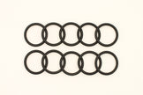 DeatschWerks ORB -10 Viton O-Ring Pack of 10 for Automotive Fuel Systems