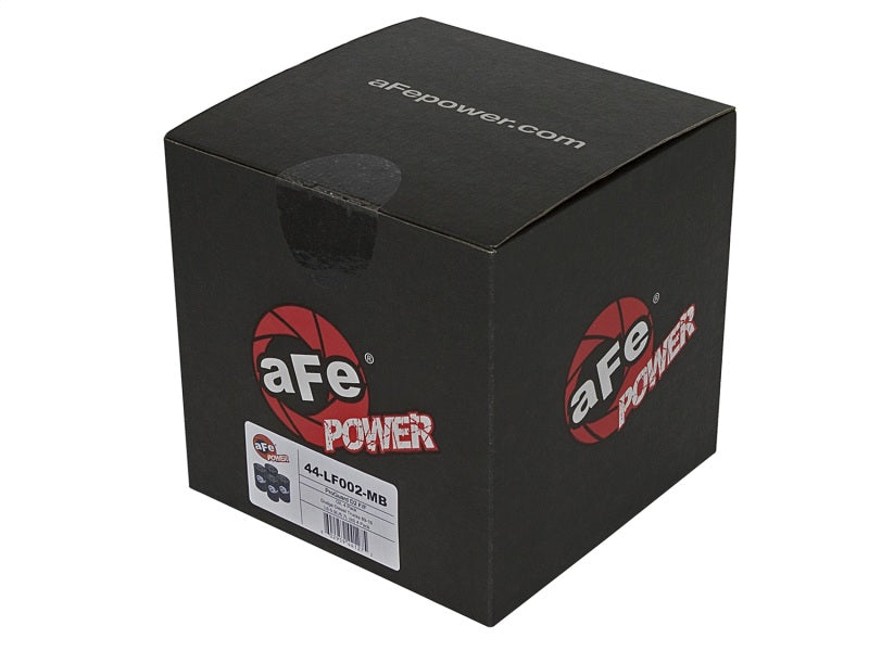 aFe ProGuard D2 Oil Filter Part Number 44-LF002-MB for Dodge Diesel Trucks (4 Pack)