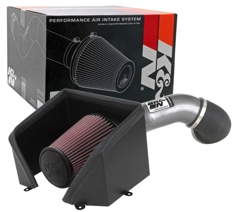 K&N Engineering 77-3103KC Performance Cold Air Intake System for Chevy and GMC 6.6L V8 Diesel Engines