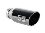 aFe MACHForce XP 304 Stainless Steel Exhaust Tip with Black Chrome Finish – 4 in Inlet x 6 in Outlet x 15 in Length