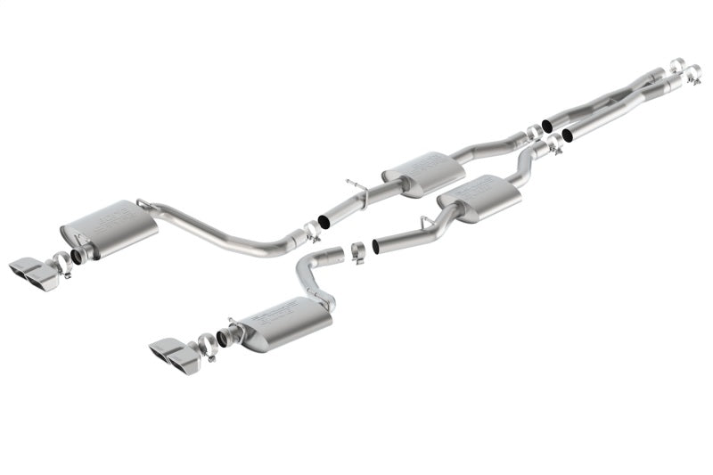 Borla S-Type Cat-Back Exhaust System for 2015-2018 Dodge Challenger R/T 5.7L V8