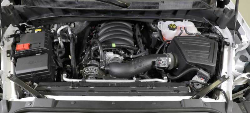 K&N Engineering 63-3109 Performance Cold Air Intake System for 2019 Chevrolet Silverado 1500 and GMC Sierra 1500 with V8-5.3/6.2L Engines