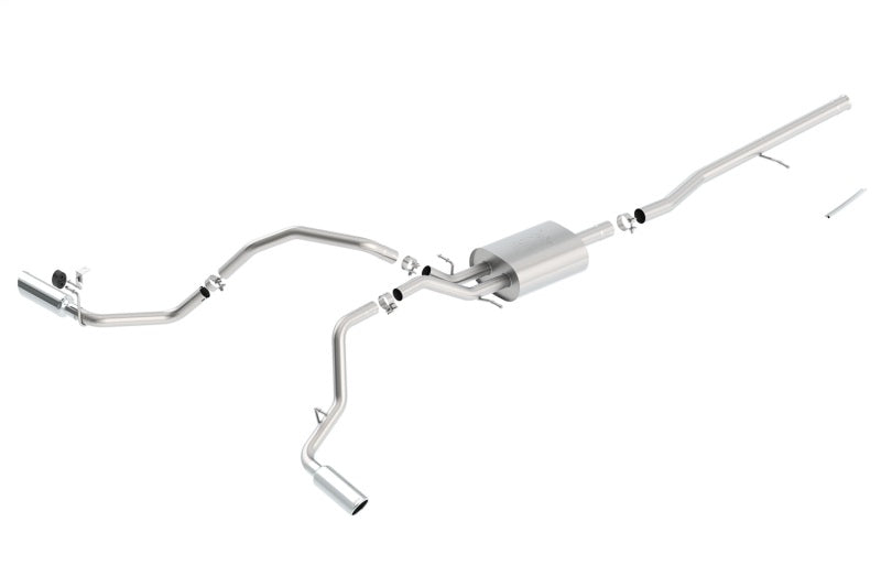 Borla ATAK Cat-Back Exhaust System for Chevy Silverado 1500 & GMC Sierra 1500 5.3L V8