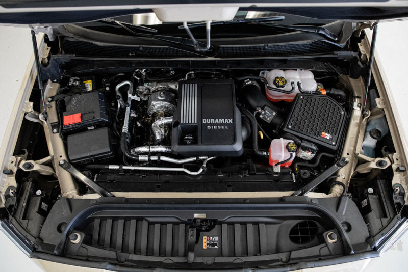 K&N 63 Series AirCharger Performance Intake for 2020-2021 Chevrolet Silverado 1500 and GMC Sierra 1500 with Part Number 63-3118