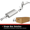 MagnaFlow BRE Exhaust Kit 87-90 Jeep Wrangler - Direct-Fit Replacement with Mandrel-Bent Pipes