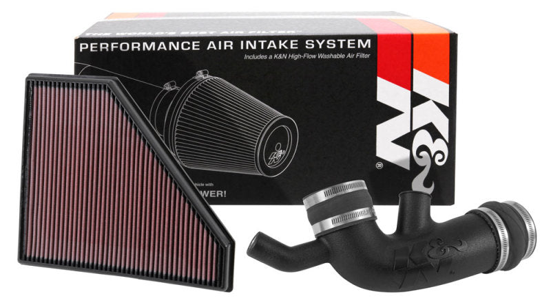 K&N 57-3094 Generation II Air Intake System for Chevrolet Camaro and Cadillac CTS with 3.6L V6