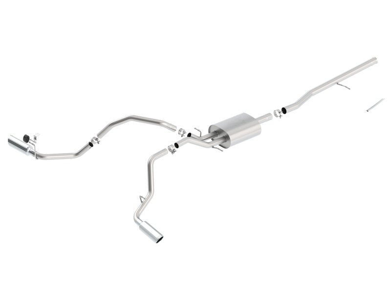 Borla ATAK Cat-Back Exhaust System for Chevy Silverado 1500 & GMC Sierra 1500 5.3L V8