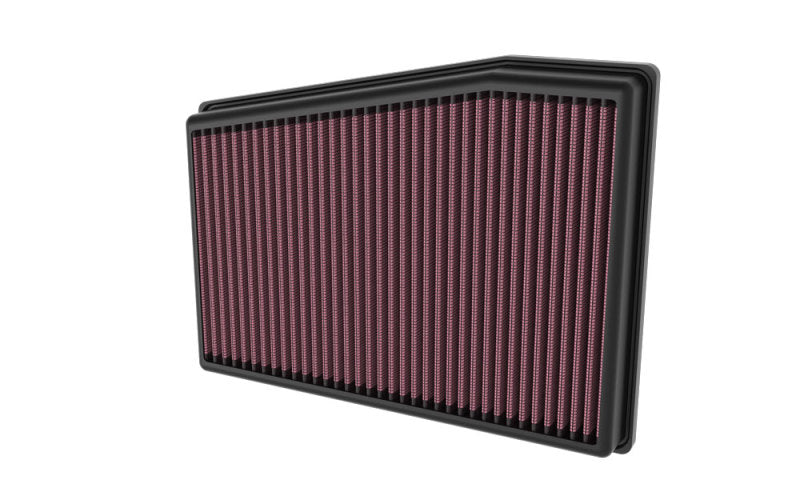 K&N Engineering 33-5128 High-Flow Replacement Air Filter for Cadillac CT5 V8-6.4L