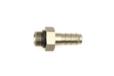 DeatschWerks 6AN ORB Male to 3/8 Inch Male Triple Barb Fitting with O-Ring
