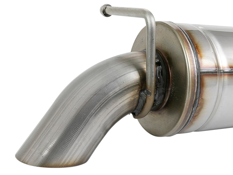 aFe Rock Basher 2.5-inch 409 Stainless Steel Cat-Back Exhaust System for Jeep Wrangler JL 18-21 V6 3.6L