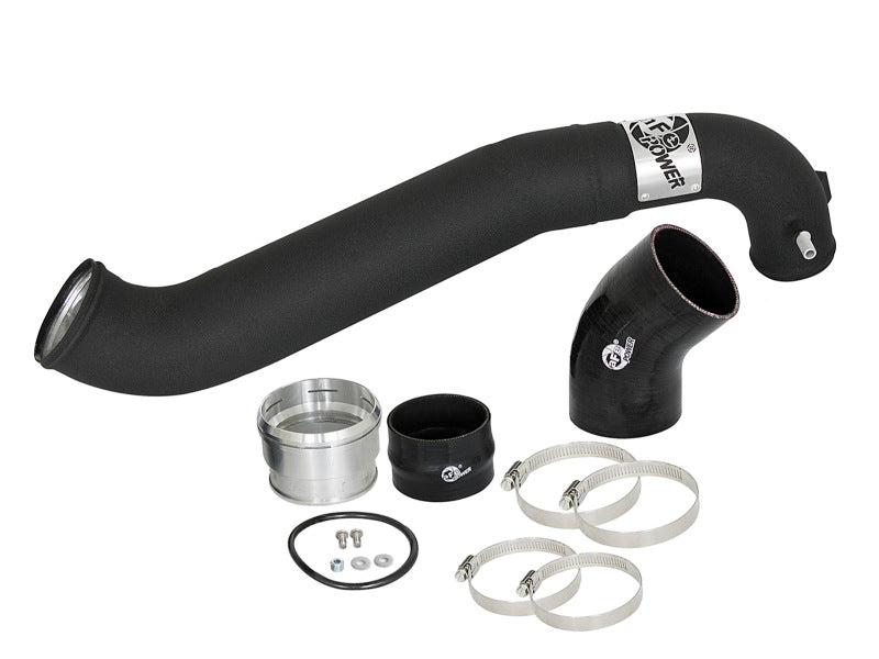aFe Power BladeRunner 3.5-inch to 3-inch Aluminum Cold Side Intercooler Tube for 2017-2018 Ford F-150 Raptor (Part #46-20299-B)