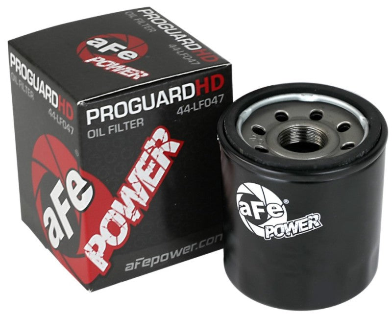 aFe ProGuard HD Oil Filter 44-LF047 for 2019-2020 GM Silverado 1500 with 2.7L Engine