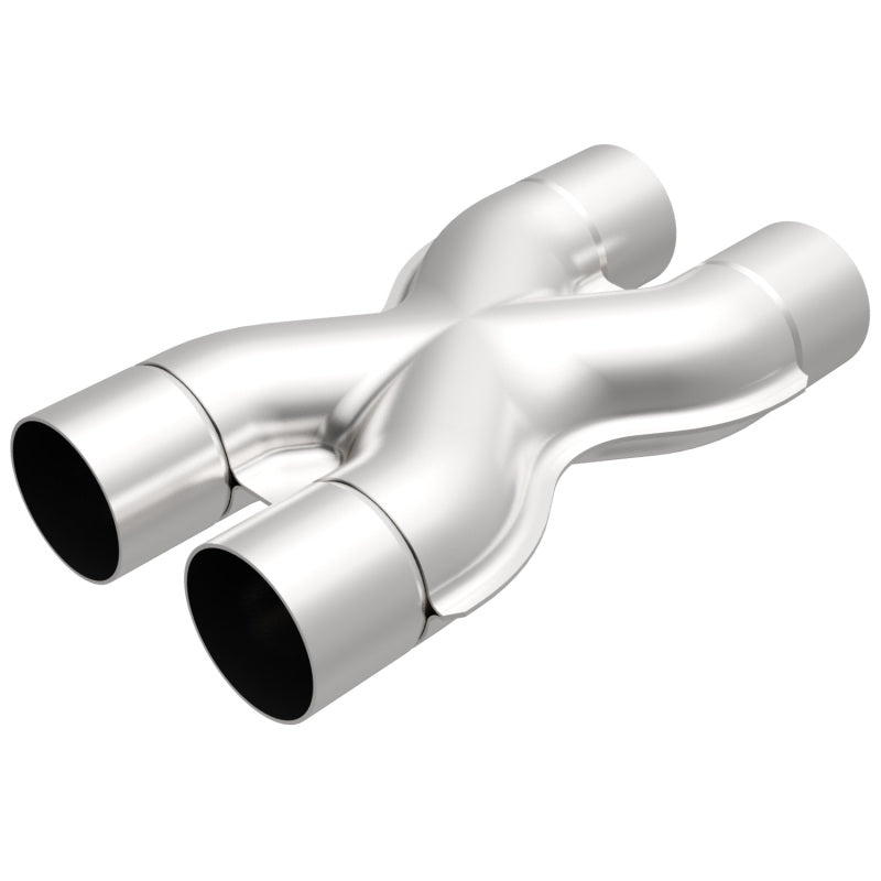 MagnaFlow Performance Exhaust X-Pipe 10790 - 2.25 Inch Stainless Steel for Custom Exhaust Systems