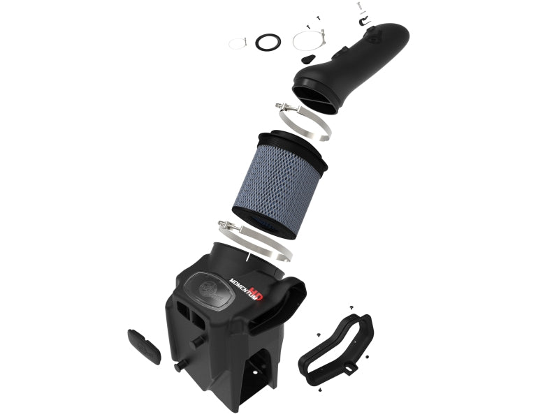 aFe Momentum HD Cold Air Intake System with Pro 10R Filter for Ford Diesel Trucks 2020-2026 V8-6.7L (td)