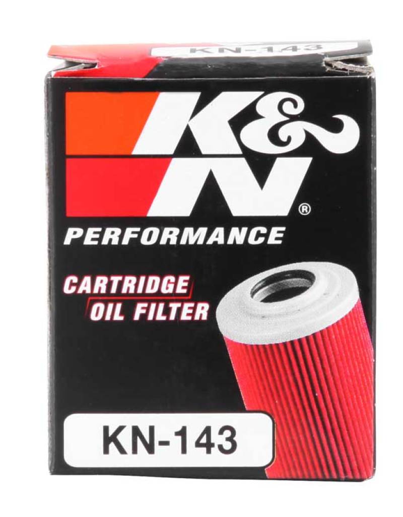 K&N Engineering Part KN-143 Yamaha & MBK Powersports Cartridge Oil Filter