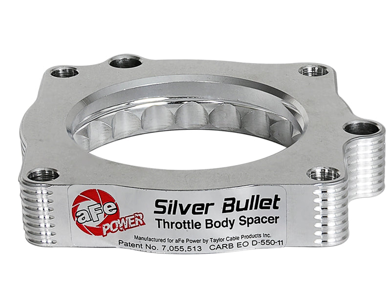 aFe Silver Bullet Throttle Body Spacer Kit for Dodge Challenger SRT-8 2008-2012 V8-5.7L/6.4L
