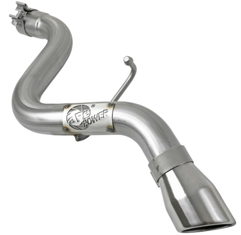 aFe Mach Force-Xp Axle-Back Exhaust System with Polished Tip for Jeep Wrangler JL 2018-2020