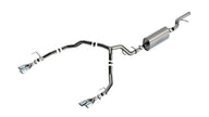 Borla 21-22 Chevrolet Tahoe 5.3L V8 Touring Cat-Back Exhaust with Chrome Tips