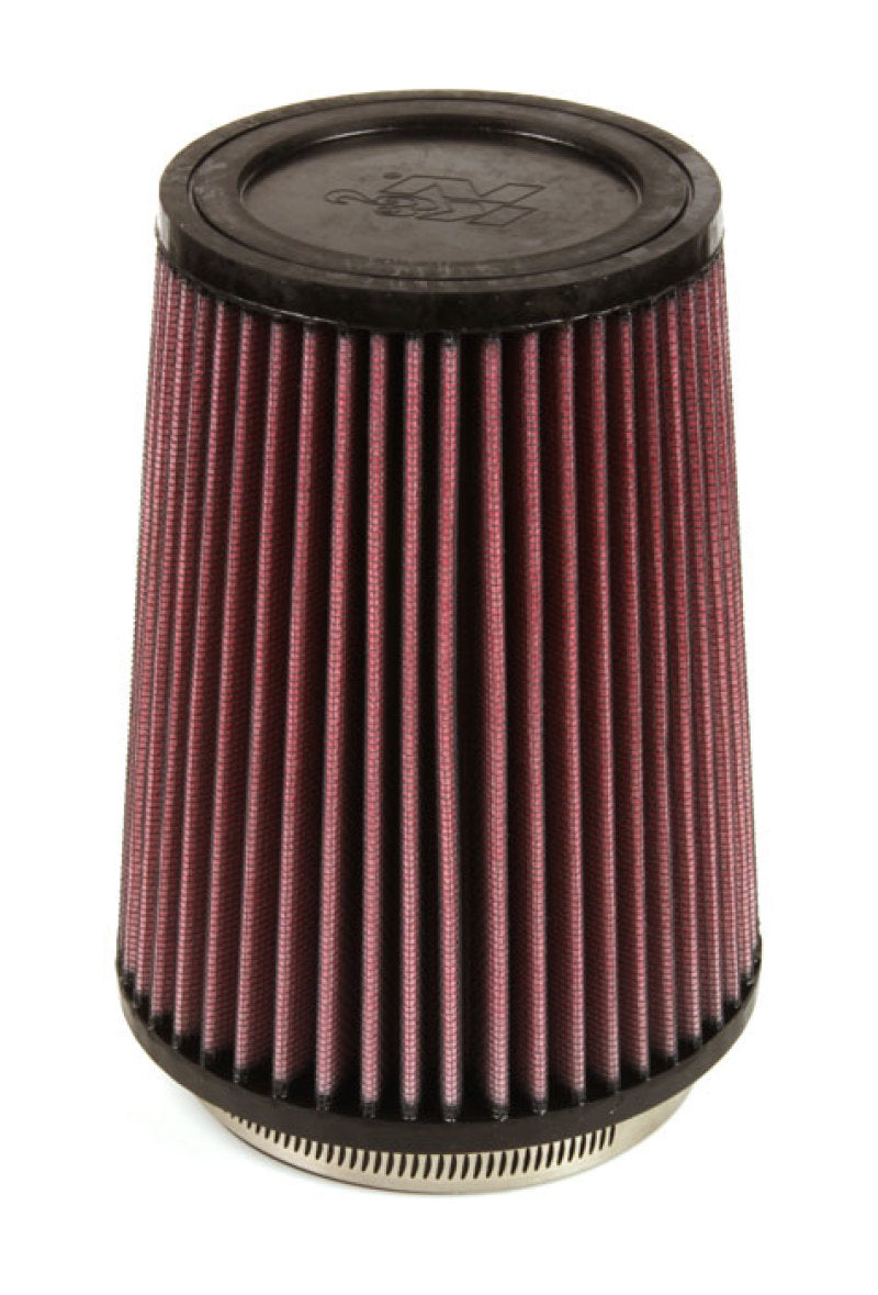 K&N Engineering Universal Rubber Air Filter with 4-inch Flange – 7-inch Height