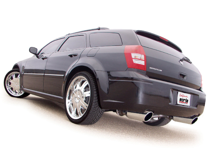 Borla 140125 S-Type Cat-Back Exhaust System for 2005-2010 Chrysler 300C, Dodge Magnum RT, and Dodge Charger RT 5.7L V8