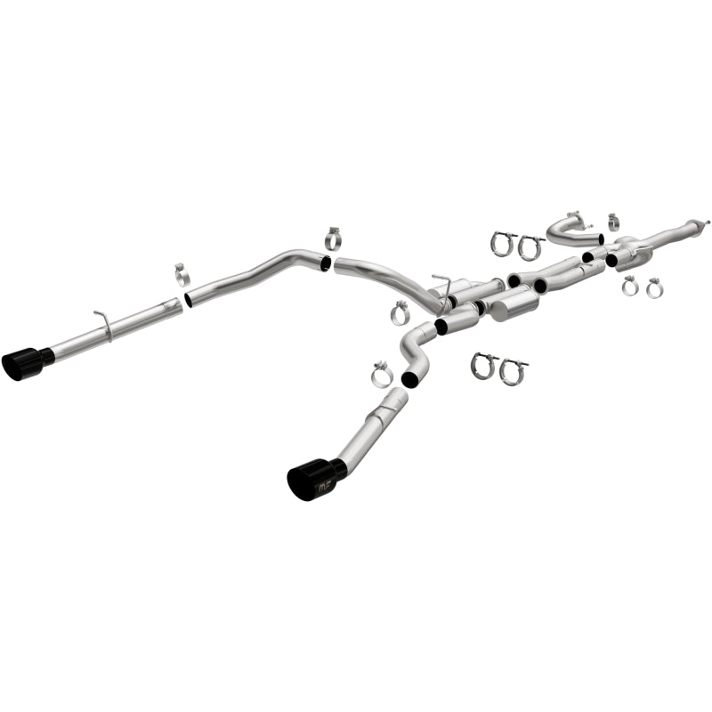 MagnaFlow 21-24 Ram 1500 TRX SPEQ Series Cat-Back Performance Exhaust System with Black Chrome Tips