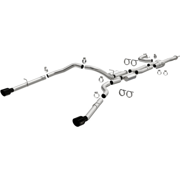 MagnaFlow 21-24 Ram 1500 TRX SPEQ Series Cat-Back Performance Exhaust System with Black Chrome Tips