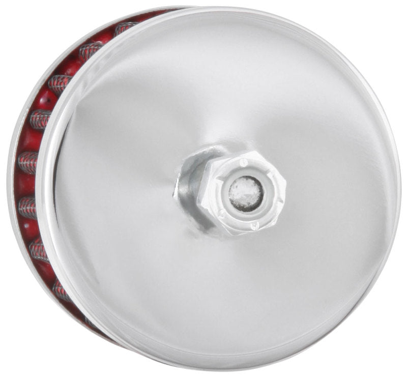K&N Engineering Steel Base Crankcase Vent Filter with 3/8 inch Tube - Classic Car & Racing Application