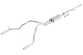 Borla S-Type Cat-Back Exhaust System for 2009-2013 Chevrolet Silverado 1500 & GMC Sierra 1500