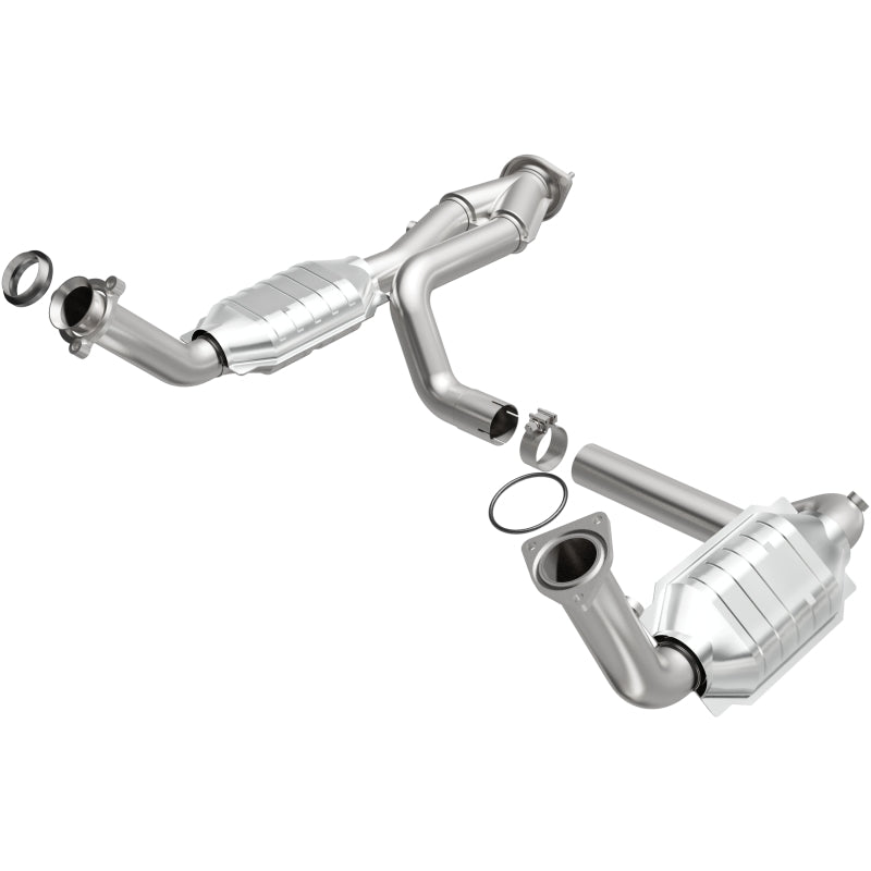 MagnaFlow HM Grade Federal/EPA Compliant Direct-Fit Catalytic Converter Part #93419 for Chevrolet Silverado, Tahoe, and More