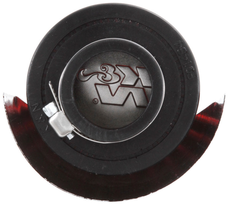 K&N Engineering 62-1513 Crankcase Vent Filter with Chrome Top and Rubber Base for Classic and Racing Engines