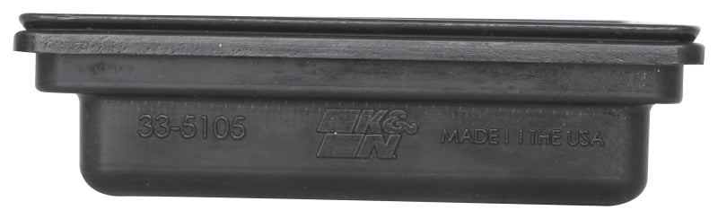 K&N Engineering 33-5105 High-Flow Replacement Air Filter for Cadillac CT4 and CT5 (2020-2023) with 3.0L V6 Engine