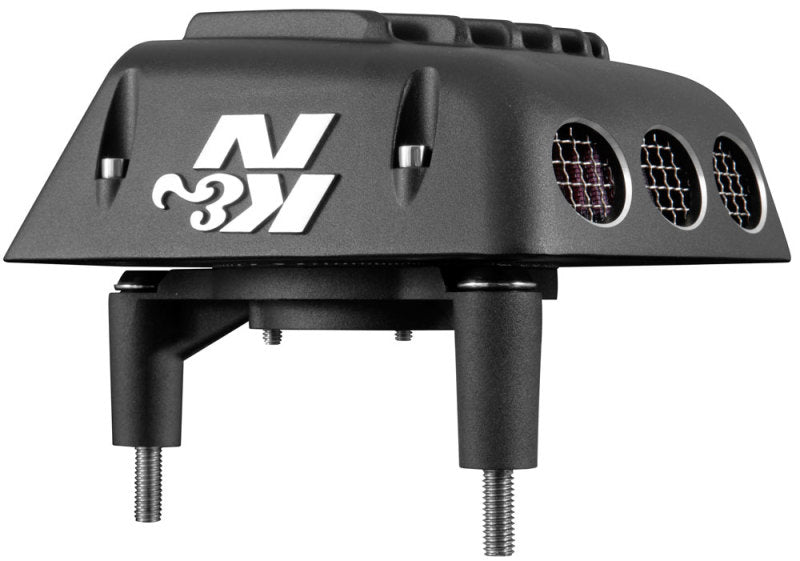 K&N Street Metal Intake System for 2001-2016 Harley-Davidson Softail and Dyna Models - Shaker Black