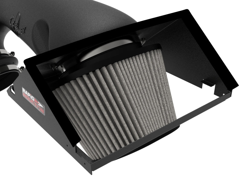 aFe Rapid Induction Cold Air Intake System with Pro DRY S Filter for Ford F-150 2021+ V6-3.5L