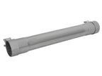 aFe MACH Force-Xp 409 Stainless Steel Muffler Delete Pipe – 2.5 Inch Inlet/Outlet, 14 Inch Body, 20 Inch Overall Length