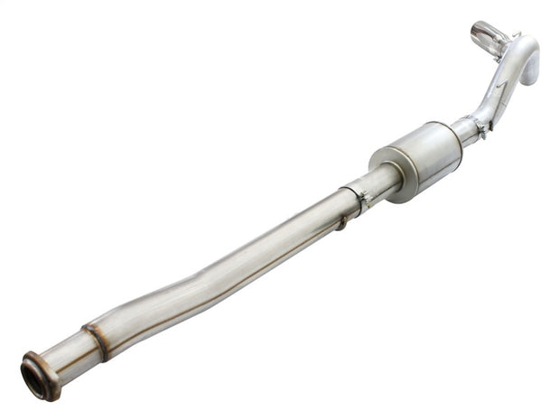 aFe Atlas 4-Inch Mandrel-Bent Steel Cat-Back Exhaust System with Polished Tip for Ford F-150 (2015-2017) V6 2.7L/3.5L