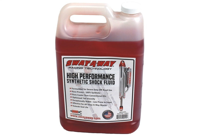 aFe Control Sway-A-Way Shock Oil - 1 Gallon for High-Performance Automotive Suspension