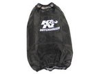 K&N Engineering Drycharger Round Tapered Air Filter Wrap 6.5-inch Base ID, 4.5-inch Top ID, 7-inch Height - Black