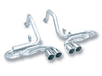 Borla Corvette Z06 Aggressive Cat-Back Exhaust System with Dual 4-Inch Stainless Steel Tips - Part #140038