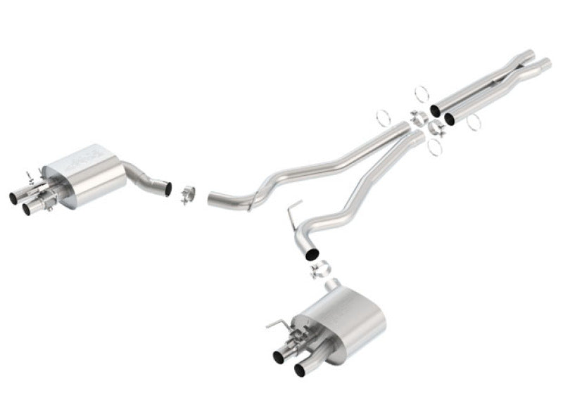 Borla ATAK Cat-Back Exhaust System for 2015-2020 Ford Mustang Shelby GT350 5.2L V8